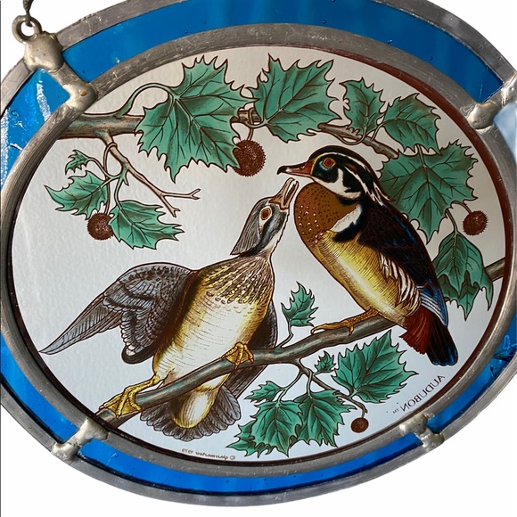 Other - Vintage Stained Glass Birds Art Glassmakers 1979